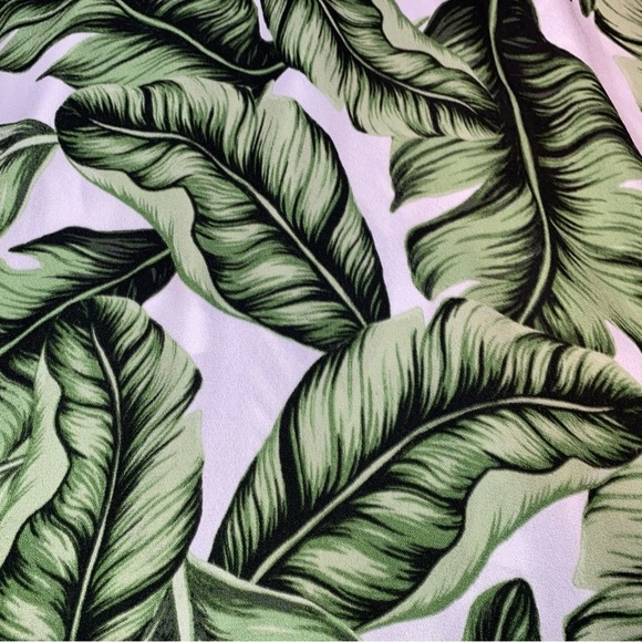 SHOW ME YOUR MUMU CIRCUS MINI DRESS IN “FROND OF YOU” PALM LEAF PRINT TRENDY - Picture 6 of 8